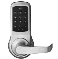 Yale Nextouch Au-Ntb630-Nr-626 Electronic Keyless Lock, Push Button