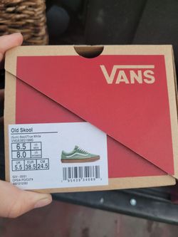 VANS New Shoes Color Mint Old Skool