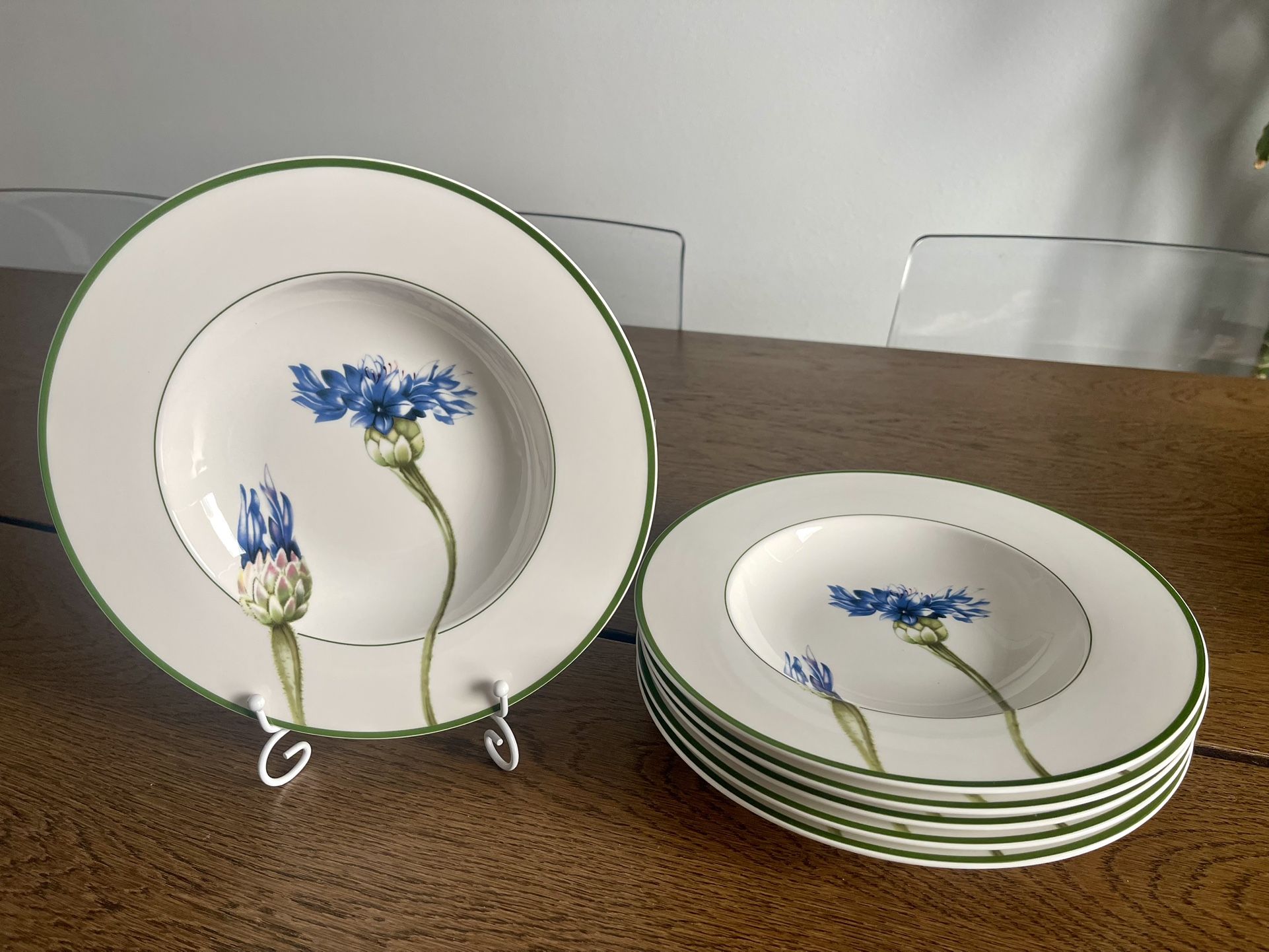 Villeroy & Boch Flora Soup Plate x6(New)