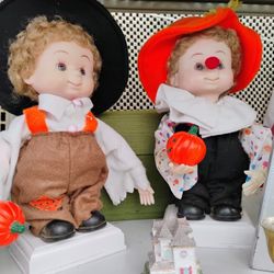 Dolls For  Halloween Vintage