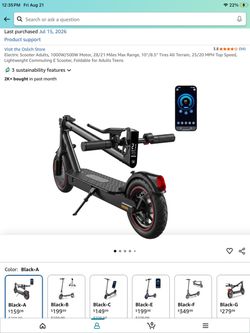 Oslich Foldable Electric Scooter for Adults