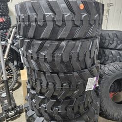 New 4x Set 27x8.50-15 Bobcat Tractor Tires Llantas Nuevas