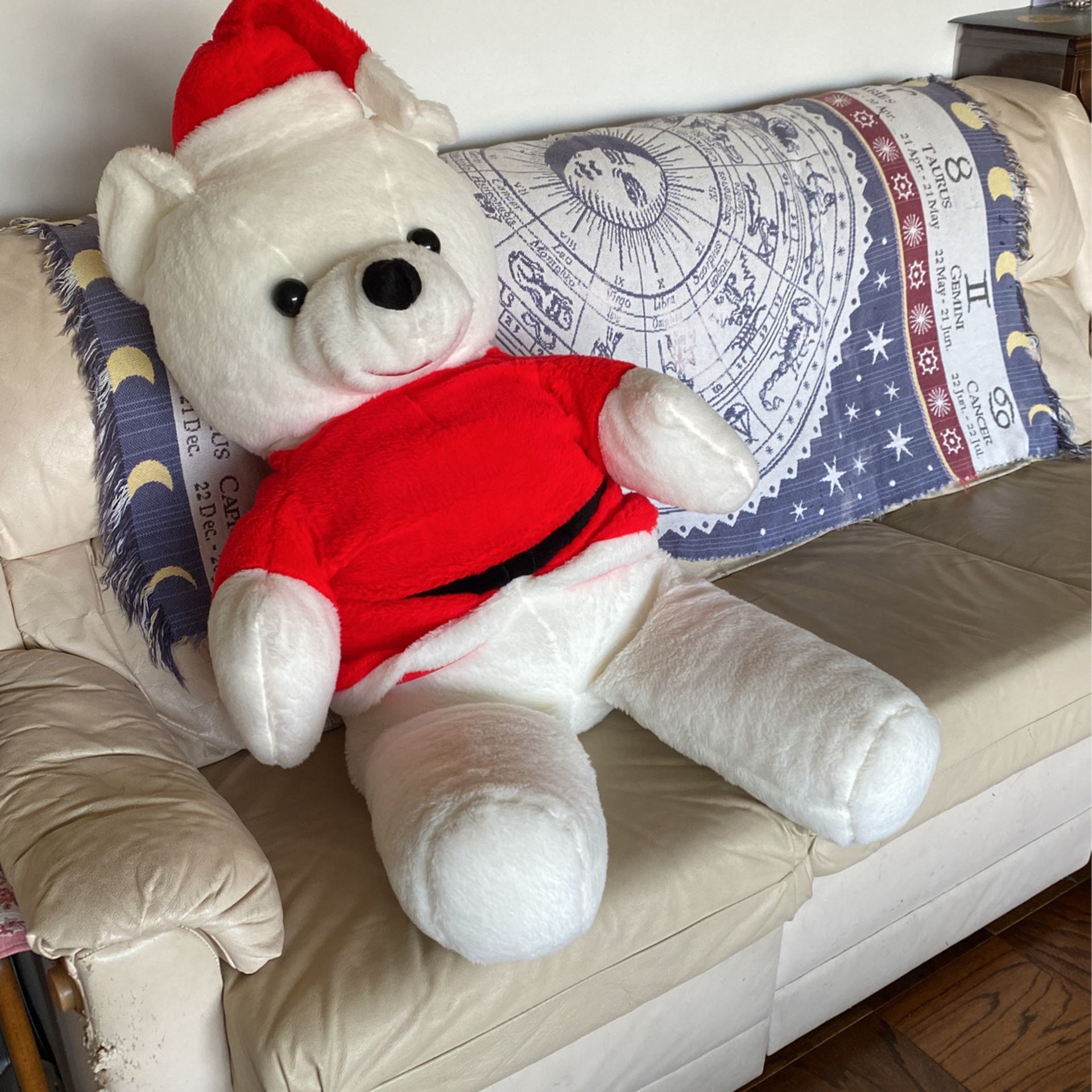 Giant Christmas Teddy Bear