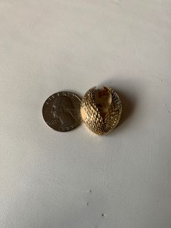 Gold earrings 14kt gold