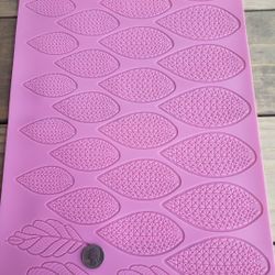 Lace making silicone mat , for cake decorating, fondant, large mat