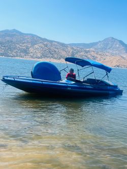 1990 commander open bow 21 ft boat