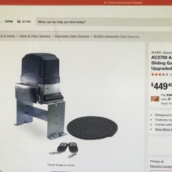 ALEKO AC2700 Automatic Sliding Gatas UP to.40 ft. Long and 2700 lbs.