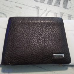 MEN'S BROWN LEATHER WALLET