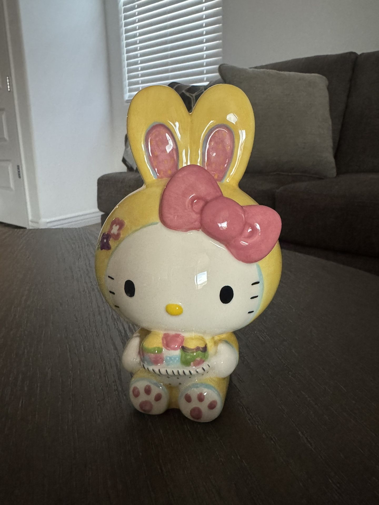 Hello Kitty Easter Bunny Ceramic