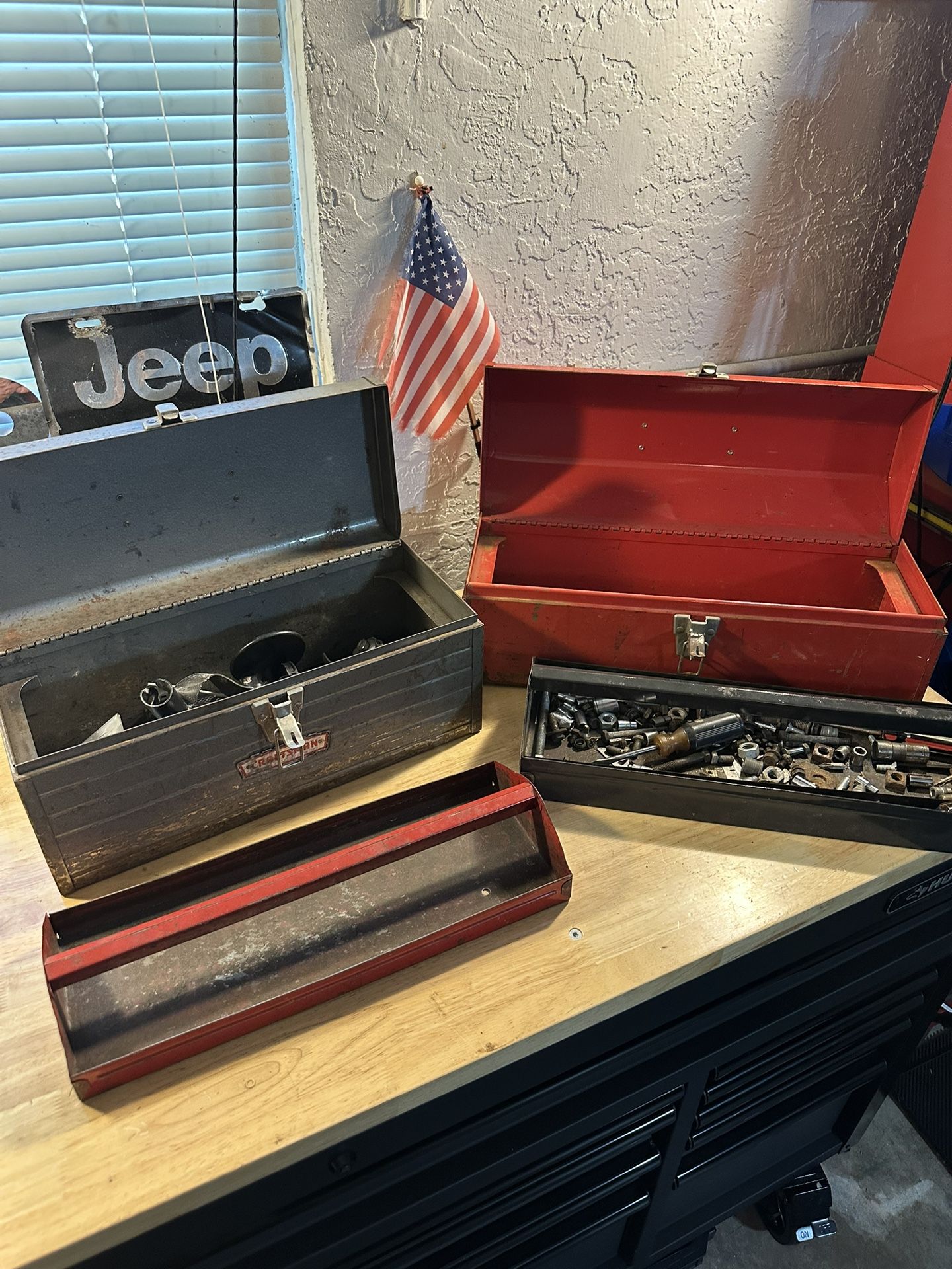 Craftsman & Mac Tools Tool Boxes