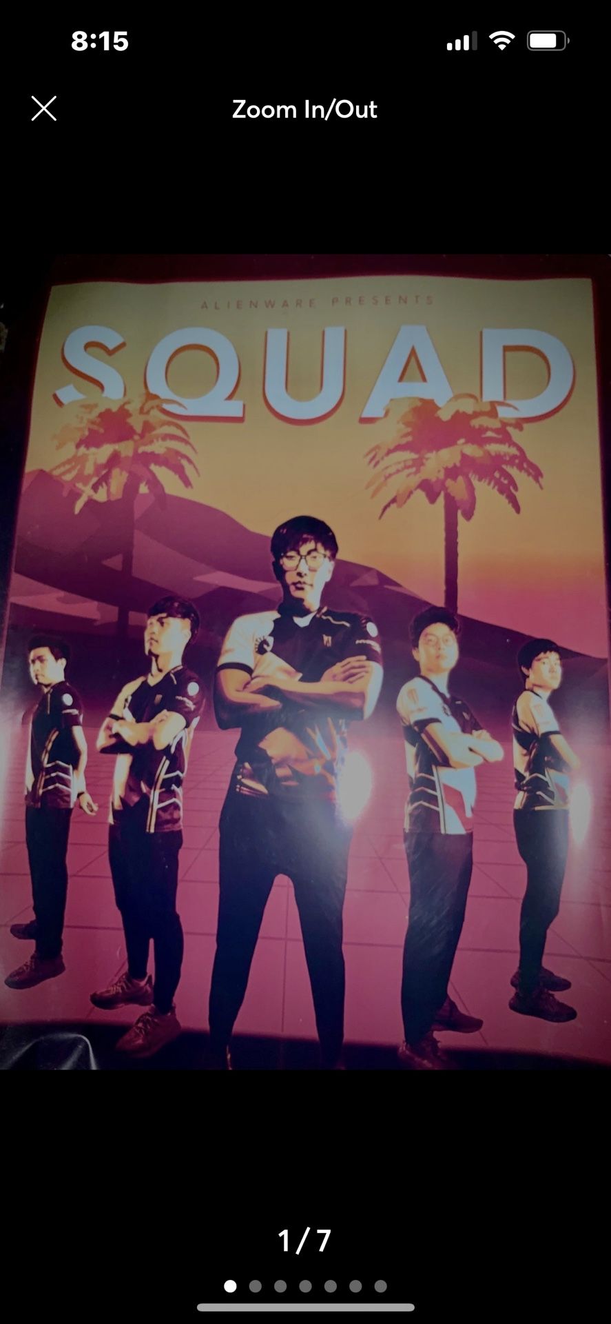 E3 2018 Alienware Promotional Esport TEAM LIQUID Doublelift LoL roster poster