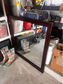 Large mirror