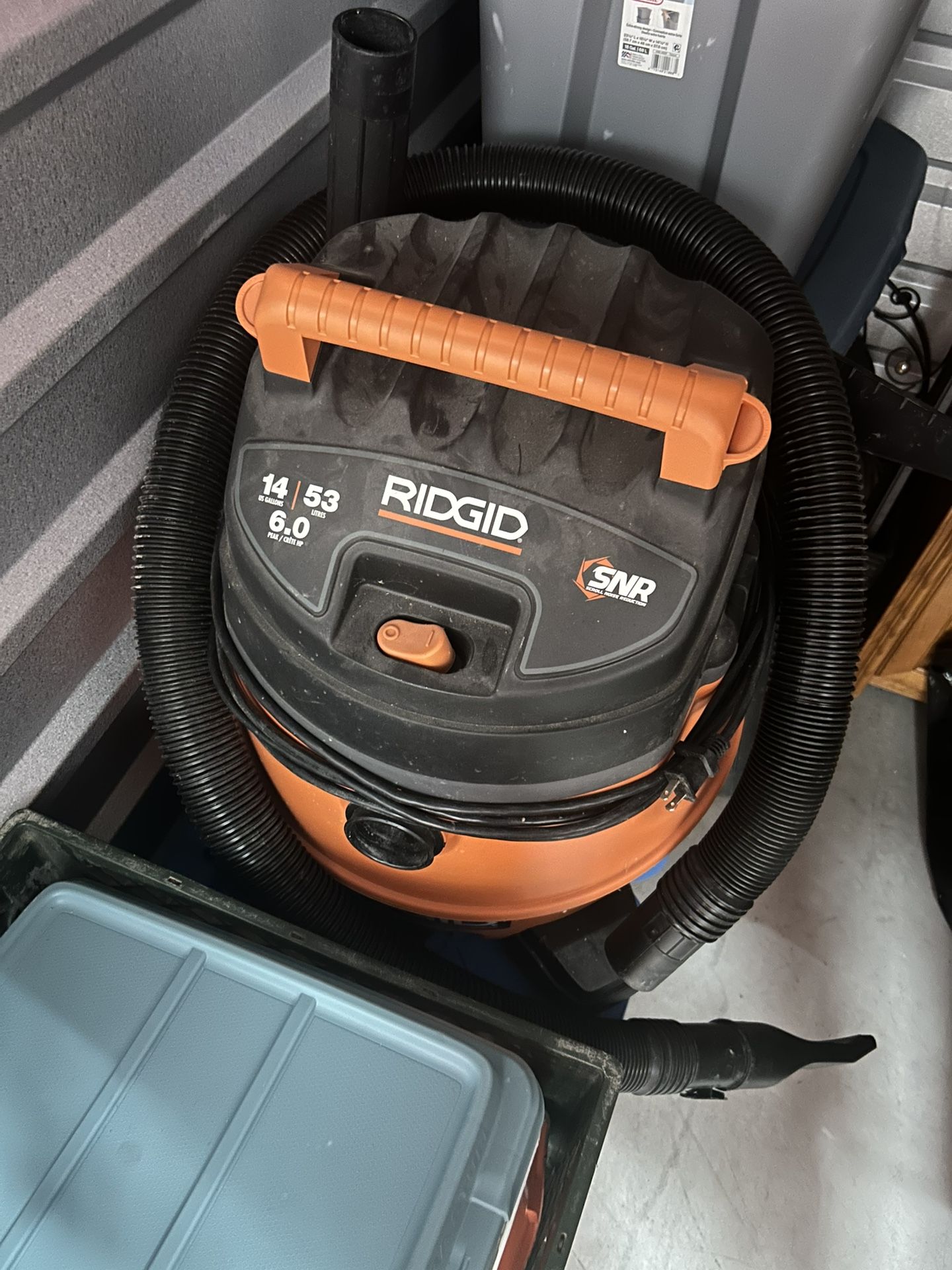 Ridgid 14 Gallon Wet Vacuum