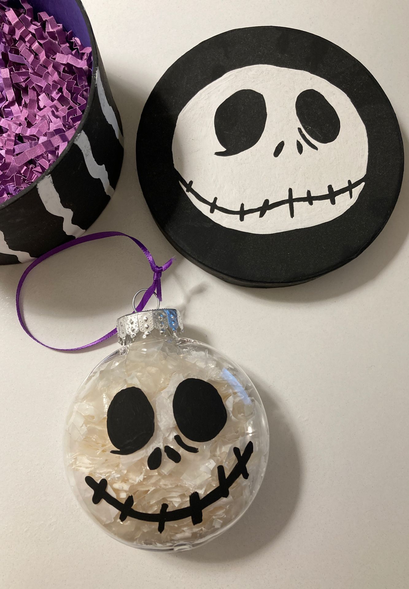 Nightmare Before Christmas - Jack Skellington Christmas Tree Ornament in a one-of-a-kind box