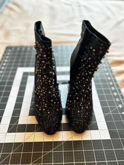 Jessica Simpson Woman’s Starlite Black Ankle Boots - size 8.5M