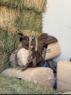 Kids western saddle