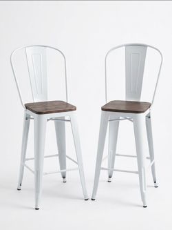 White Stool Chairs