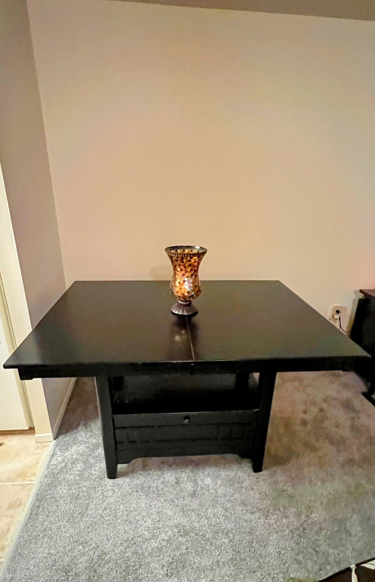 Beautiful Well Built Bar Height Dining Table For 4