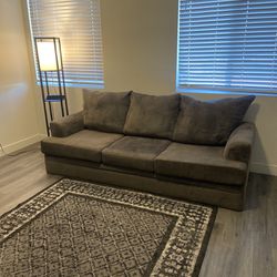 Brownish grey living Spaces Sofa 