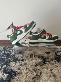 Off White Pine Green Dunks