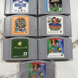 Nintendo 64 Japanese Games $15