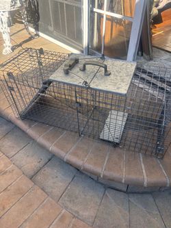 Una trampa para atrapar animales