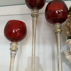 Set Of 3 Candle Holders