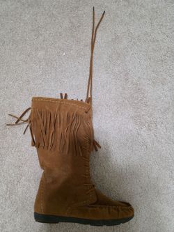 Rampage Faux Suede, Tan.