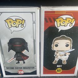 Star Wars Funko Pop Second Sister Inquisitor/ Rey