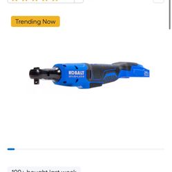 Kobalt Impact And Wrench Both For $100