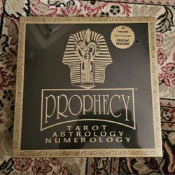 Prophecy Tarot Astrology Numerology Box! Brand New And Sealed!