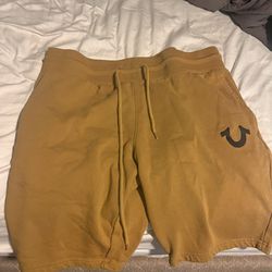 True Religion HS vintage Fleece shorts