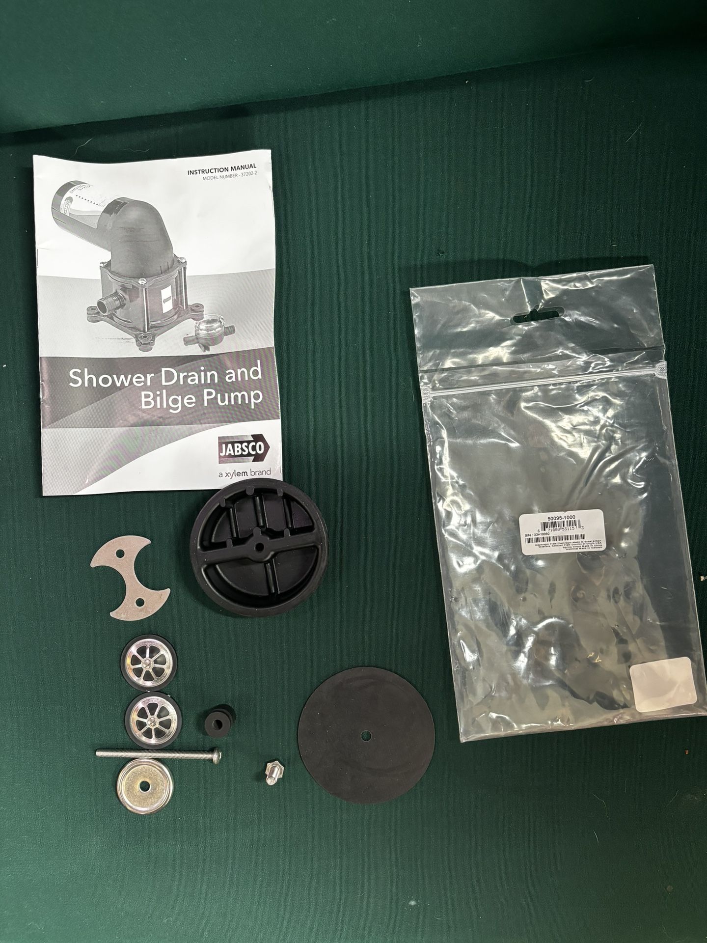 Jabsco - 37202 bilge pump repair kit