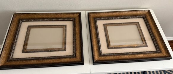 Brown/Bronze Wall Frames 26” x 22”