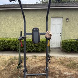 Elite Fitness Pull Up And Dip Set