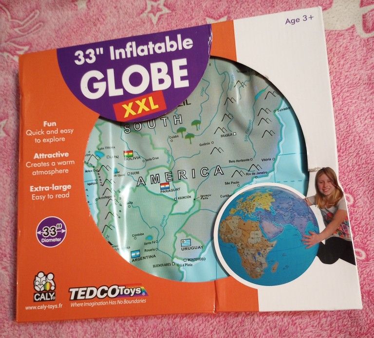 Inflatable Globe 33"