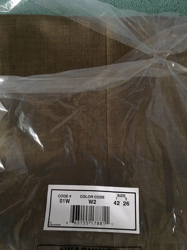 NEW Men's Dress Slacks (42" Waist x 26" Inseam)