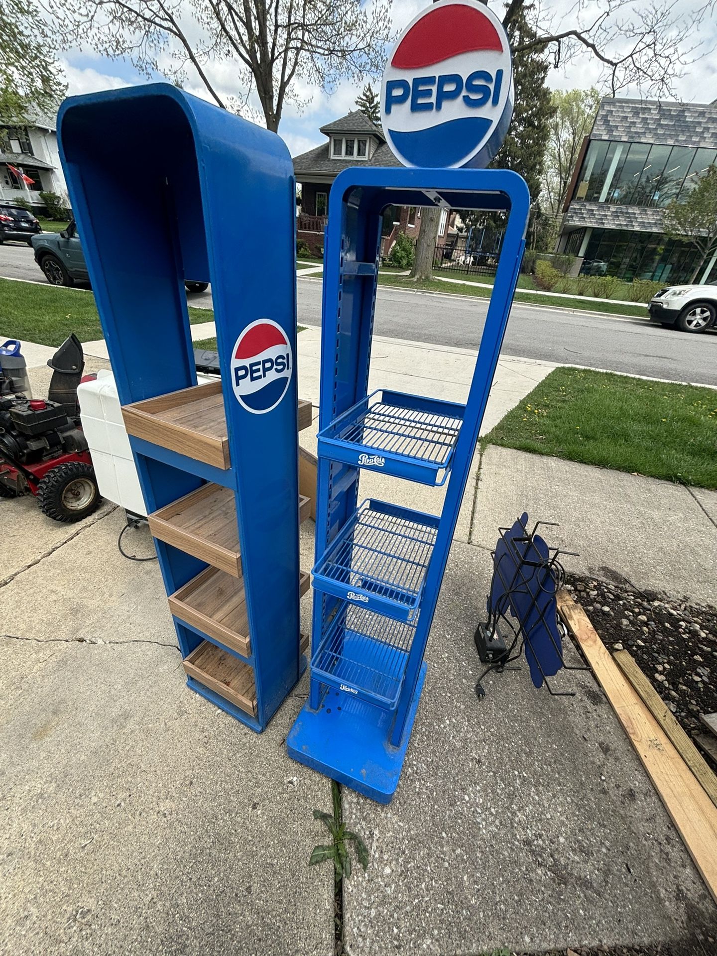 pepsi shelves