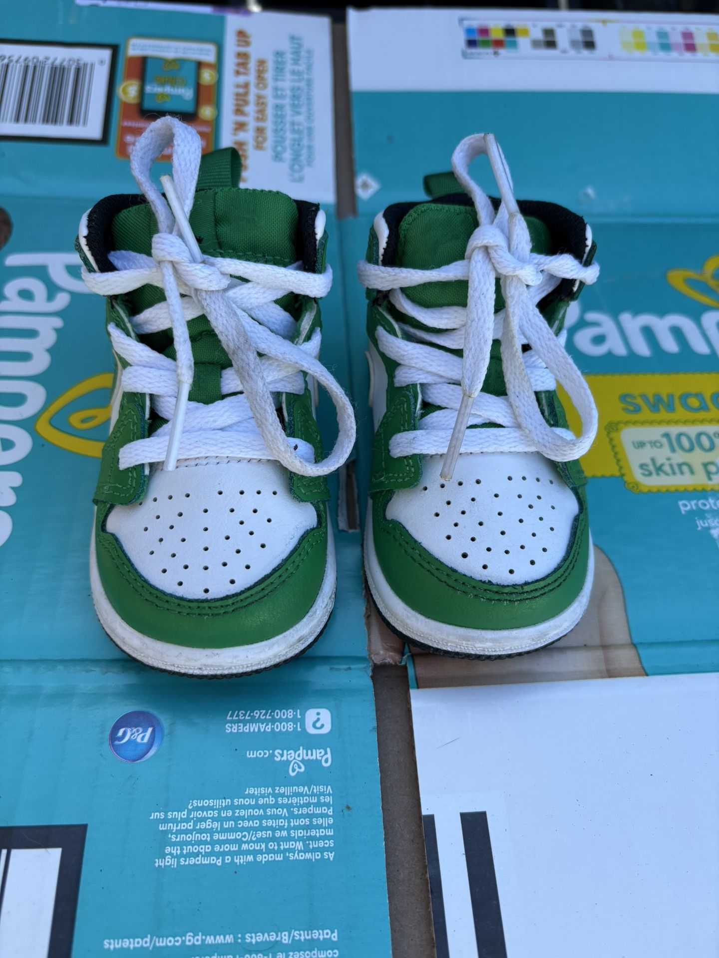 Nike 4c Toddler Shoes l Timberland Size 5