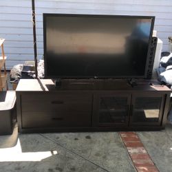 55 Inch T.V. With Tv Stand 
