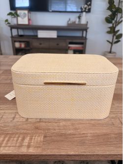 Brand New Target Woven Jewelry Organizer Box - A New Day