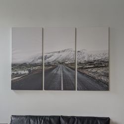 Road To Snaefellsnes 3pc Canvas