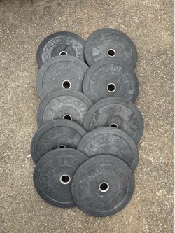 Rogue bumper plates