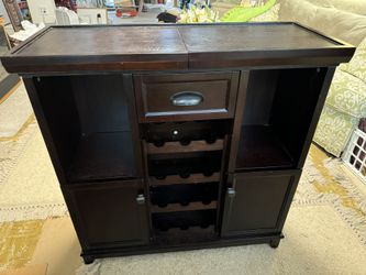 Tuscan Expandable Wine Coffee Bar