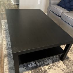 Black Coffee Table 