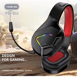 Wireless Gaming Headphones w/mic