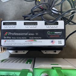 Tri Pro Charger With Deep Cycle Agm Batteries 