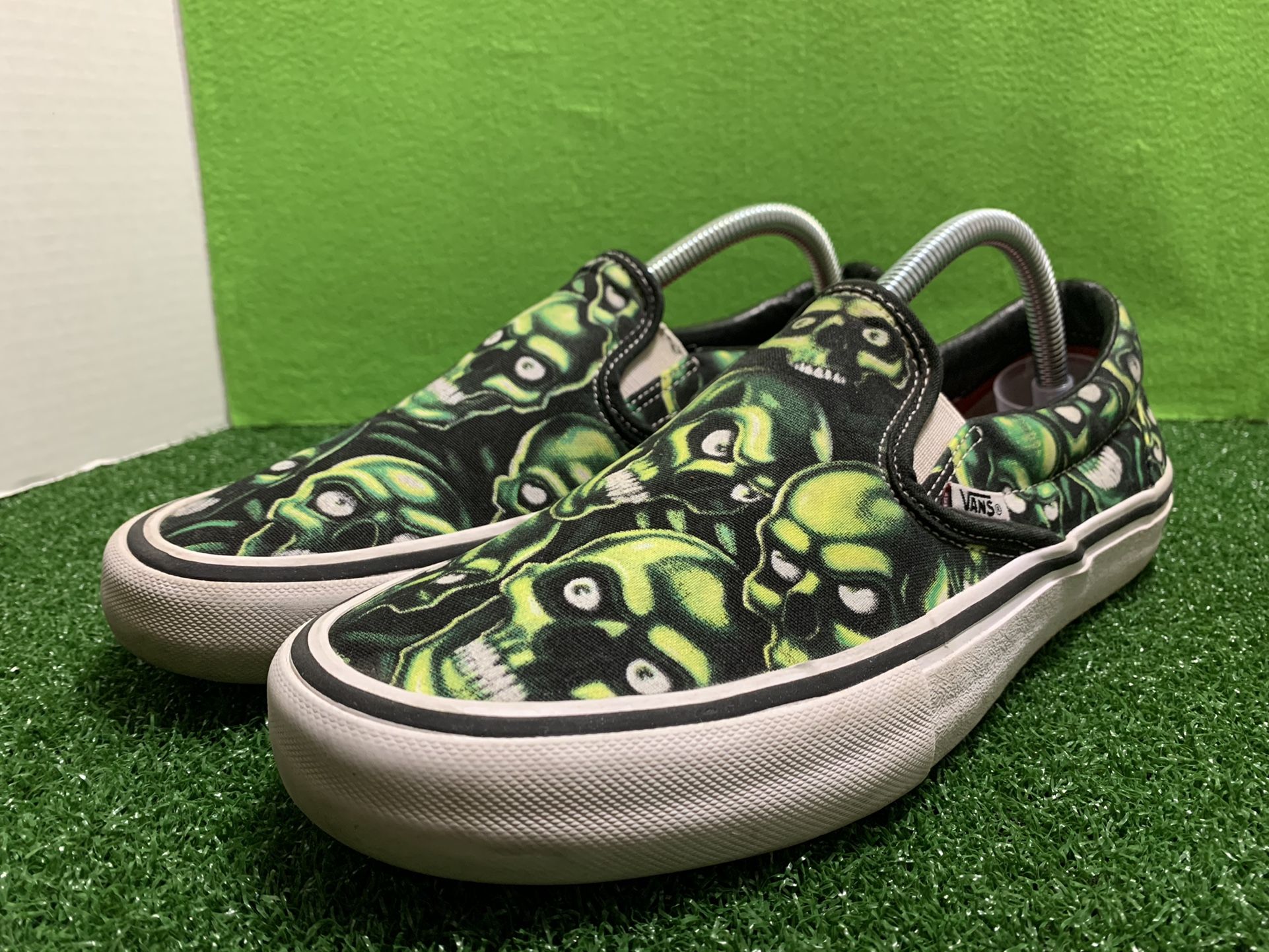 Vans X Supreme Skull Pile Slip On