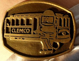 Vintage Solid Brass DynaBuckle (CLEMCO)