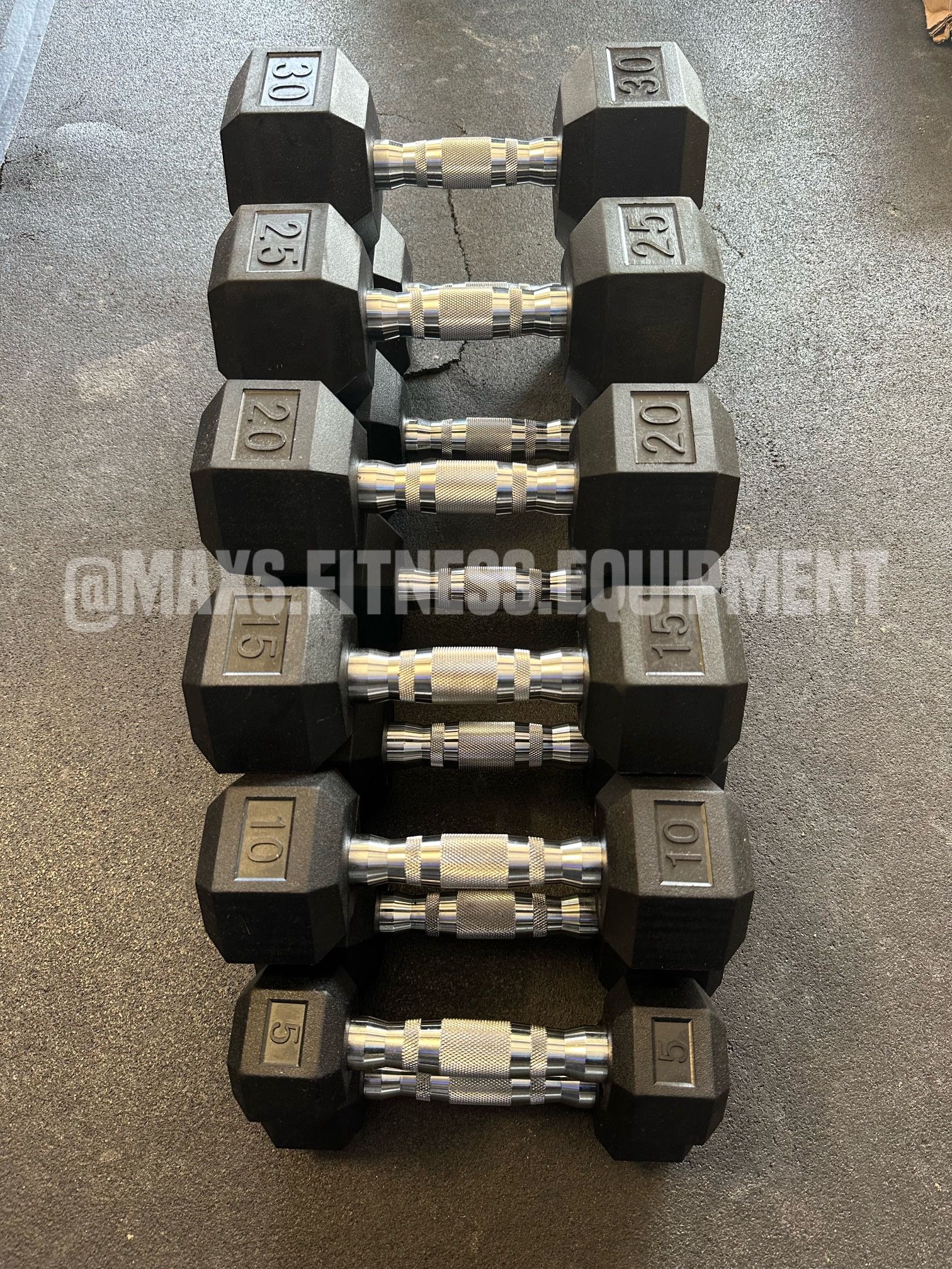 NEW DUMBBELLS SET 5-30LB 210 TOTAL LB 🎄CHRISTMAS SPECIAL🎄